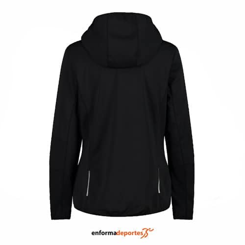 Softshell mujer capmpagnolo jacket zip hood