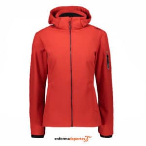 Chaqueta mujer softshell campagnolo zip hood