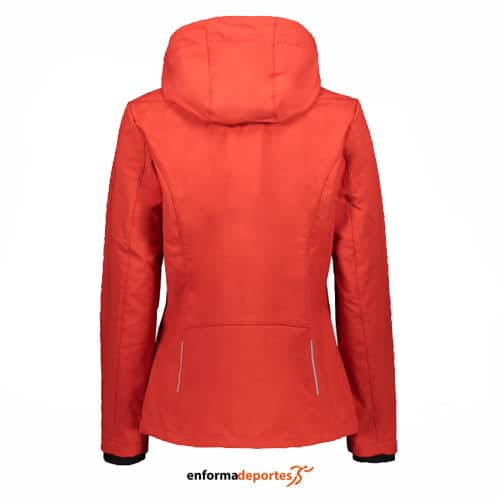 Chaqueta mujer softshell campagnolo zip hood