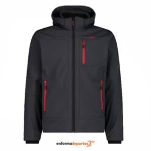 Chaqueta hombre softshell campagnolo zip hood