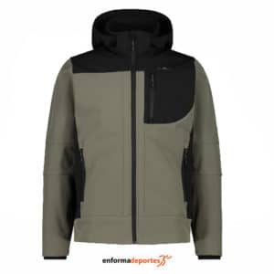 Chaqueta hombre softshell campagnolo zip hood