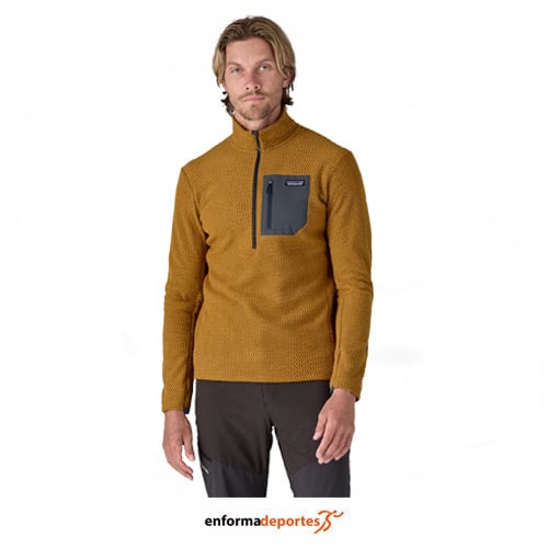 POLAR HOMBRE PATAGONIA R1 AIR ZIP NECK