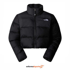 Plumas mujer the North Face Cropped Saikuru