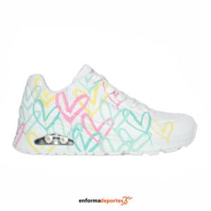 Zapatilla mujer SKECHERS UNO – CHANGED LOVE